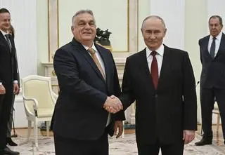 Putin spotkał się z Orbanem