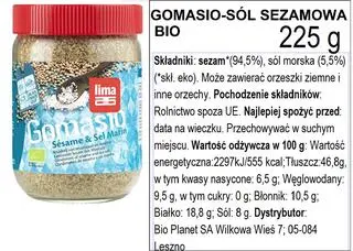 Sól sezamowa wycofana z obrotu