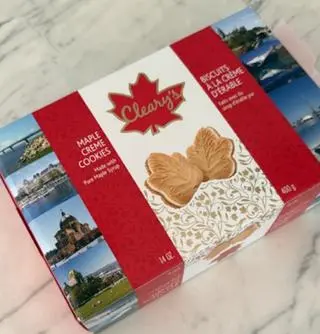 Partie ciastek klonowych wycofywanych z rynku