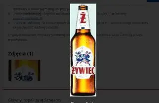 Wycofana partia piwa Żywiec - ostrzeżenie GIS