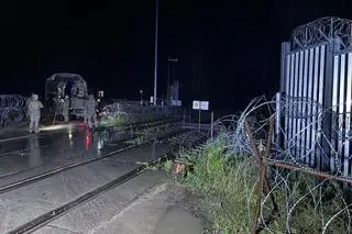 Przejście kolejowe z Białorusią