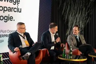 Jan Kleczkowski (Microsoft), Piotr Dorosz (Deviniti), Patrycjusz Wyżga