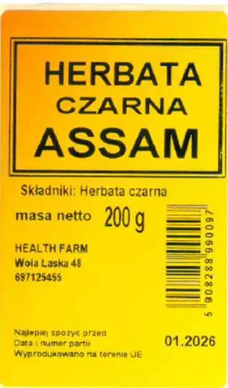 Komunikat GIS w sprawie herbaty