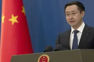 Lin Jian, rzecznik Ministerstwa Spraw Zagranicznych ChRL
