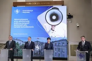 Prezentacja wyników kontroli "Wykorzystywanie przez administrację publiczną kampanii społecznych jako narzędzi komunikowania"