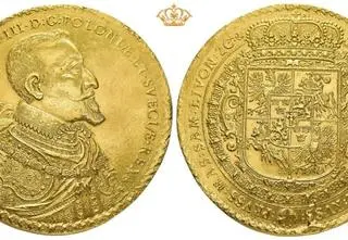 Rekordowa cena za złotą monetę Zygmunta III Wazy