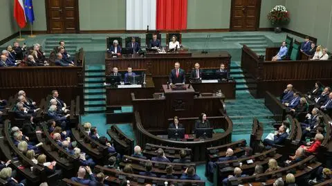 Karol Nawrocki w parlamencie