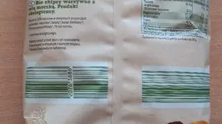 Chipsy warzywne wycofane z Lidla