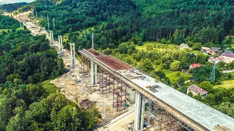 Budowa drogi ekspresowej S1 na odcinku Przybędza - Milówka