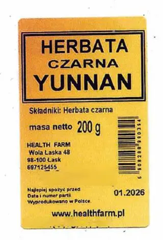 GIS ostrzega przed herbatą