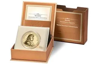 Moneta kolekcjonerska „Skarby Stanisława Augusta – Michał Korybut Wiśniowiecki”