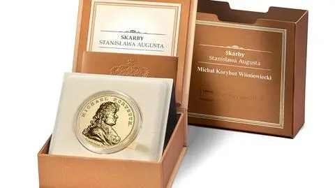 Moneta kolekcjonerska „Skarby Stanisława Augusta – Michał Korybut Wiśniowiecki”