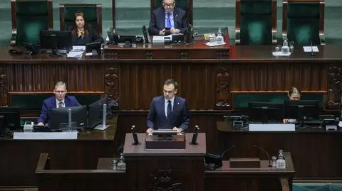 Andrzej Domański w Sejmie