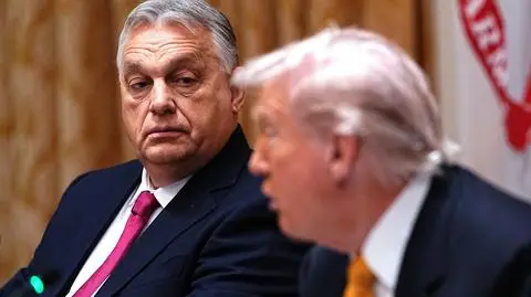 Viktor Orban na spotkaniu z Donaldem Trumpem