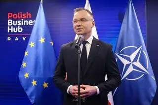 Prezydent Andrzeja Duda w Davos