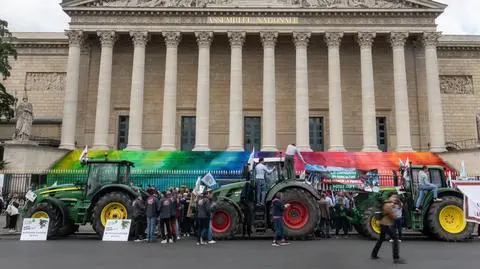 "Bez rolników nie ma kraju". Traktory przed parlamentem
