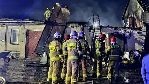 Pożar w gospodarstwie. 42 zwierzęta nie żyją