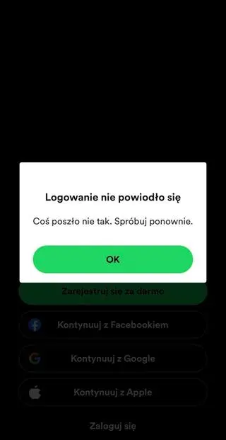 Aktualnie czytasz: Awaria Spotify usunięta