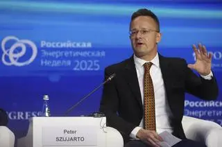 Peter Szijjarto w Moskwie