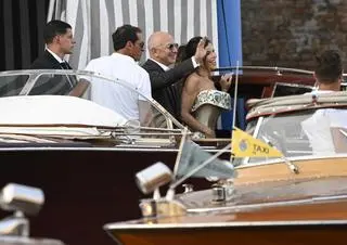 Jeff Bezos i Lauren Sanchez są już w Wenecji 