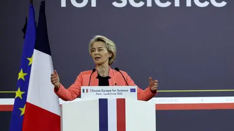 Szefowa KE Ursula Von der Leyen - "Choose Europe for Science"