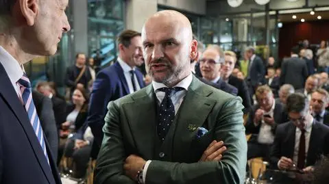 Rafał Brzoska podczas wydarzenia "Polska. Rok przełomu"