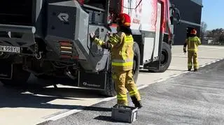 Testy pasażerskie na lotnisku Warszawa-Radom