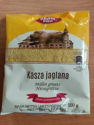 Kasza jaglana wycofana przez GIS