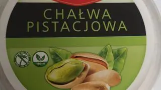 Chałwa pistacjowa wycofana przez GIS