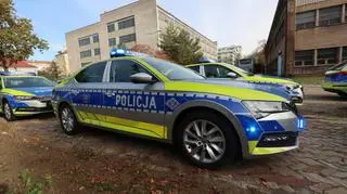 Поліцейські машини з новим маркуванням