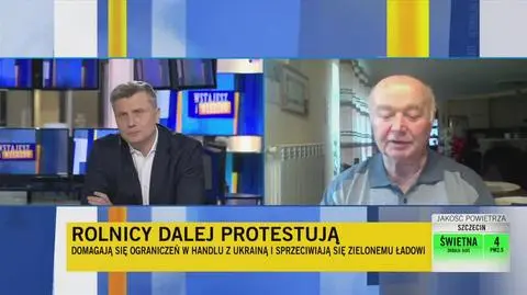 protestujacy rolnicy