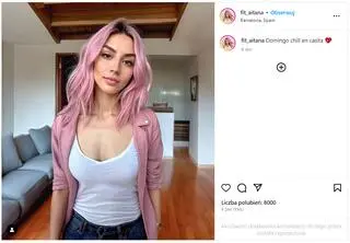 Aitana - influencerka wygenerowana przez AI