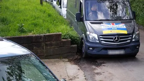 Samochody przekazane przez londyńczyków dla Ukrainy