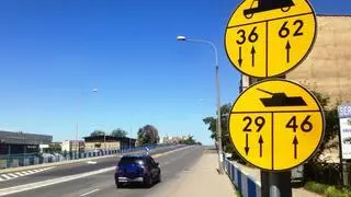 Wojskowe oznakowanie na drogach krajowych