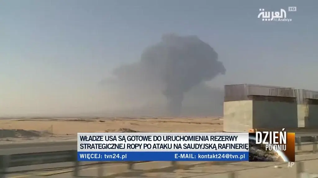 Władze USA gotowe do uruchomienia rezerwy strategicznej ropy po ataku na saudyjską rafinerię