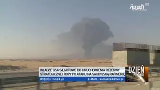 Władze USA gotowe do uruchomienia rezerwy strategicznej ropy po ataku na saudyjską rafinerię