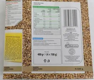 Aktualnie czytasz: Kasza gryczana wycofana ze sklepów Biedronka. Pestycydy w produkcie 