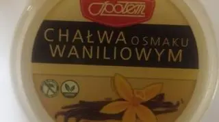 Chałwa waniliowa wycofana przez GIS