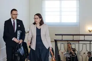 Waldemar Buda i Magdalena Rzeczkowska