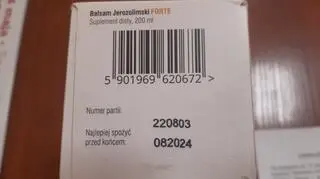 Balsam Jerozolimski Forte