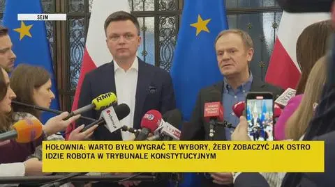 Donald Tusk o Trybunale Stanu dla Adama Glapińskiego