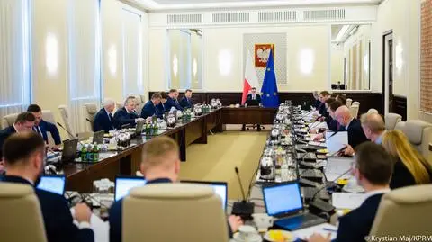 Posiedzenie rządu Rada Ministrów