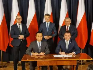 Podpisanie umowy na budowę odcinka S6 Sławno - Słupsk