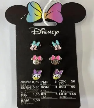 Kolczyki dziecięce wycofane z Pepco