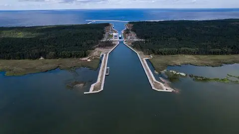 Kanał żeglugowy przez Mierzeję Wiślaną