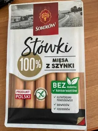 Parówki z szynki