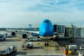 Samolot linii lotniczej KLM