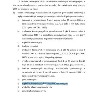 Ostateczna wersja rozporządzenia