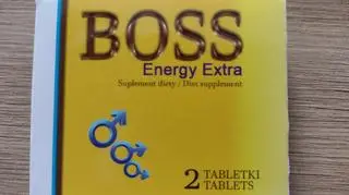 Suplement BOSS Energy Extra (przód opakowania)