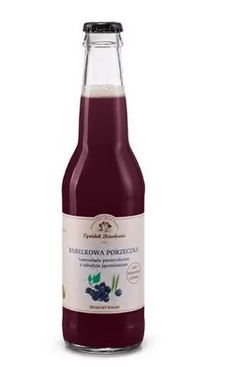 Bąbelkowa Porzeczka - lemoniada porzeczkowa z młodym jęczmieniem